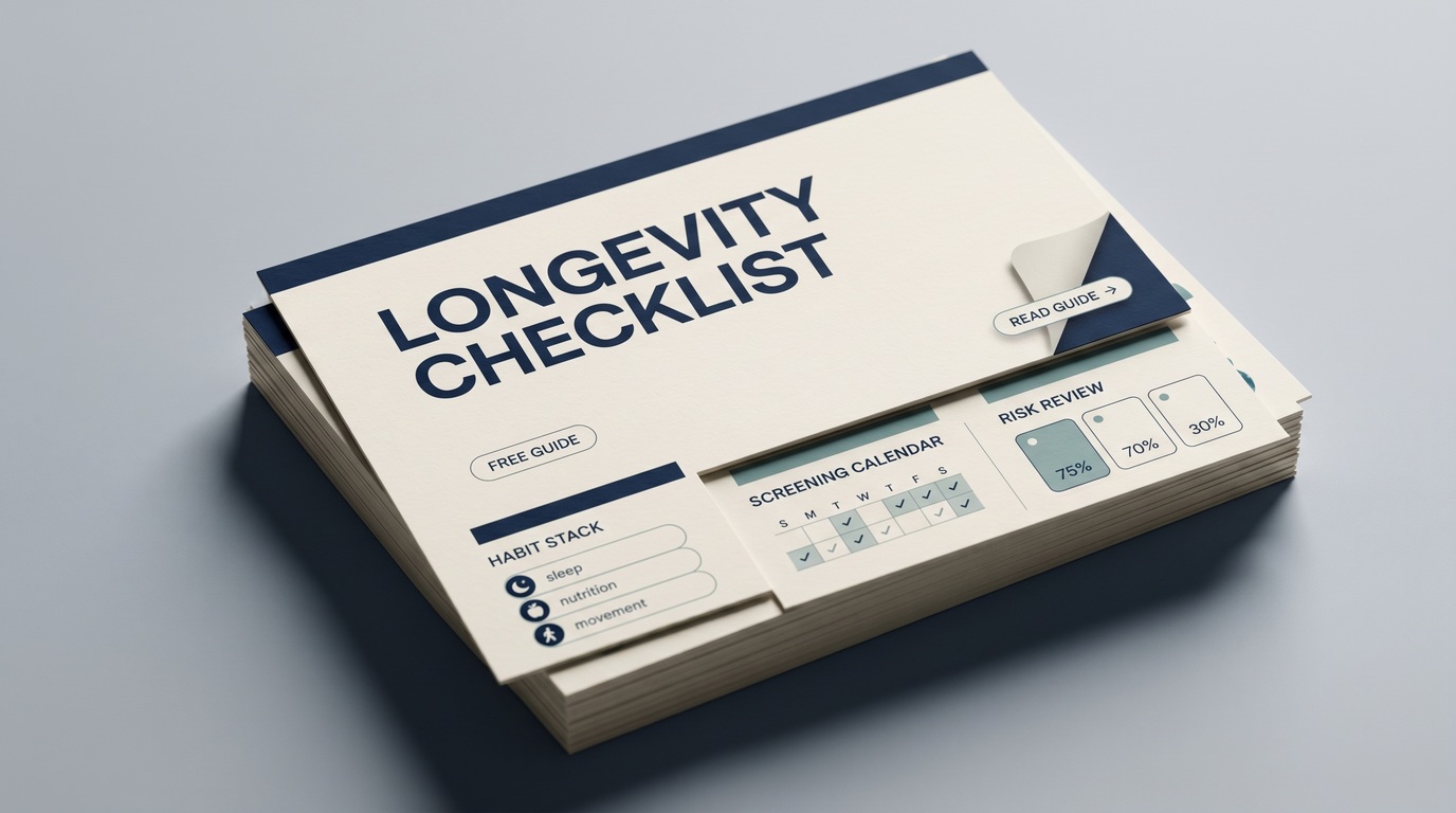 Australian doctor discussing longevity protocols in a modern clinic.